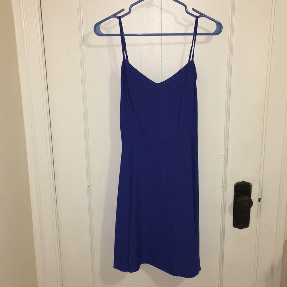 Blue dress